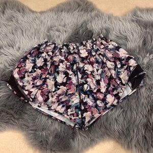 Lululemon Floral Shorts
